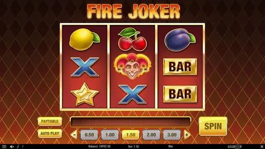 Fire Joker demo and free spins.